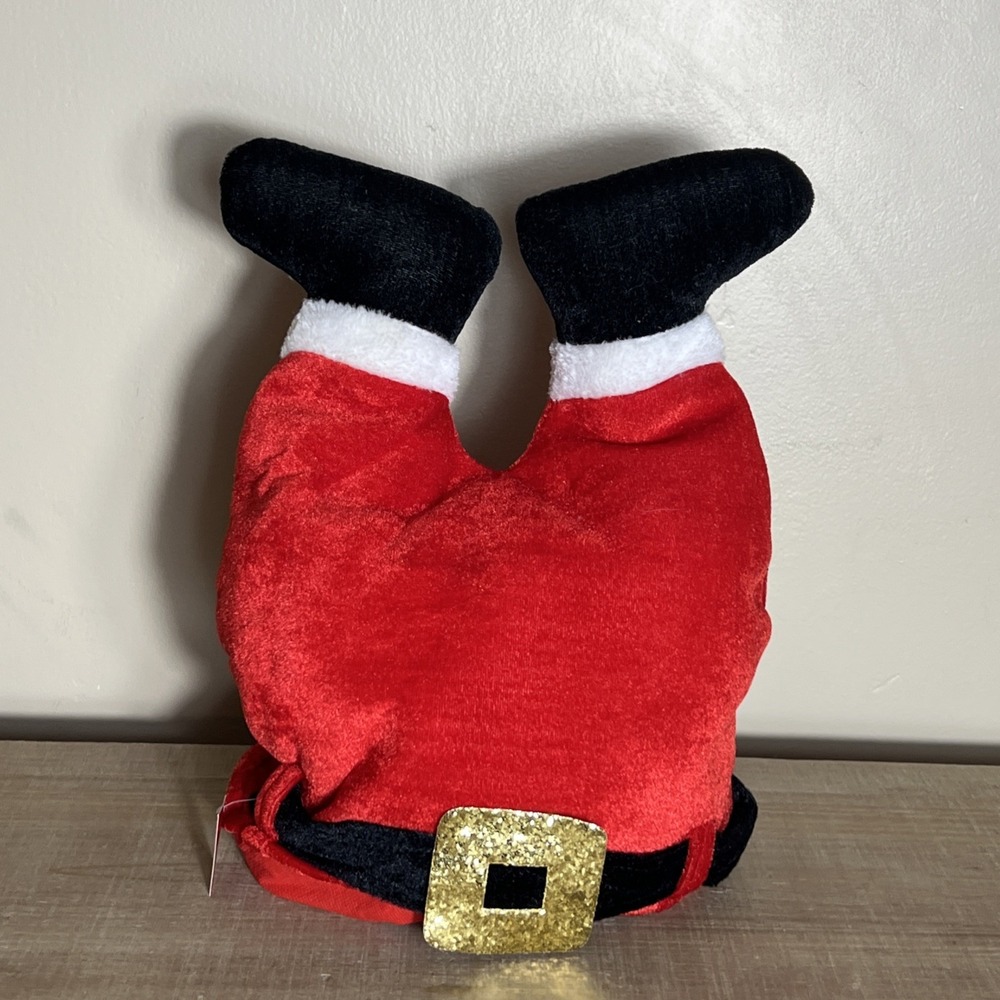 Funny Christmas Hat Crazy‎ Upside-Down Clown/Santa Claus Pants Hat